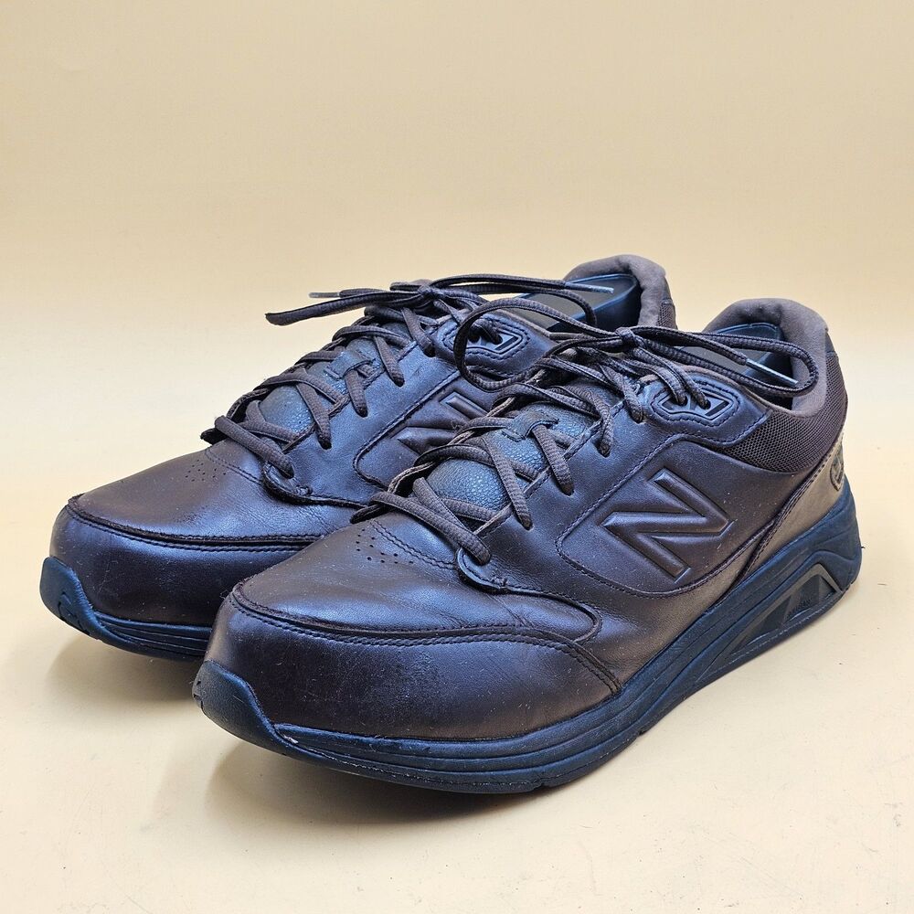 New Balance 928 v3 Walking Shoes Men's Size 11 Brown Leather Comfort Sneakers
